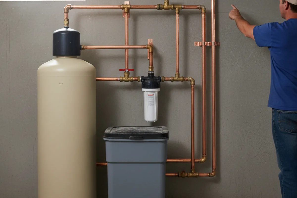 Whole-house water treatment system installed in Bloomfield Hills